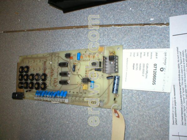 Cafra Mfg Inc 209-0002-2