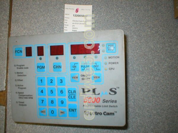 Electro Cam Corp ps-5121-24-m09