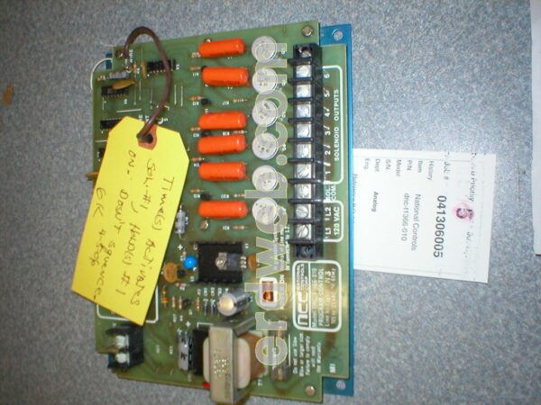National Controls dnc-t1366-010