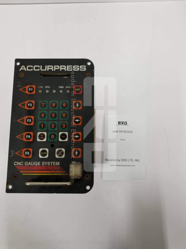 Accurpress cnc gauge system