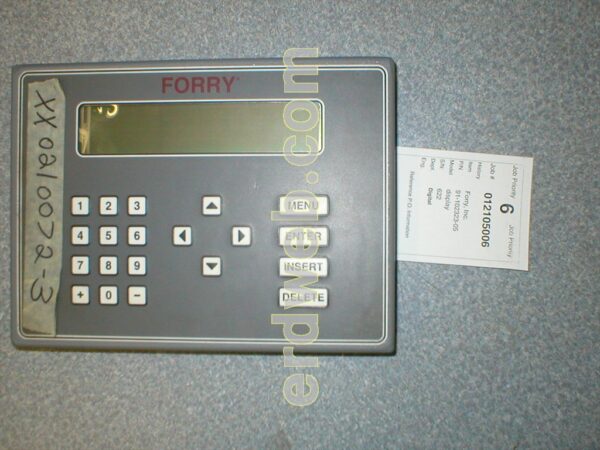 Forry Inc 91-102323-05