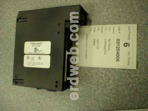 Ge Fanuc ic693alg390d