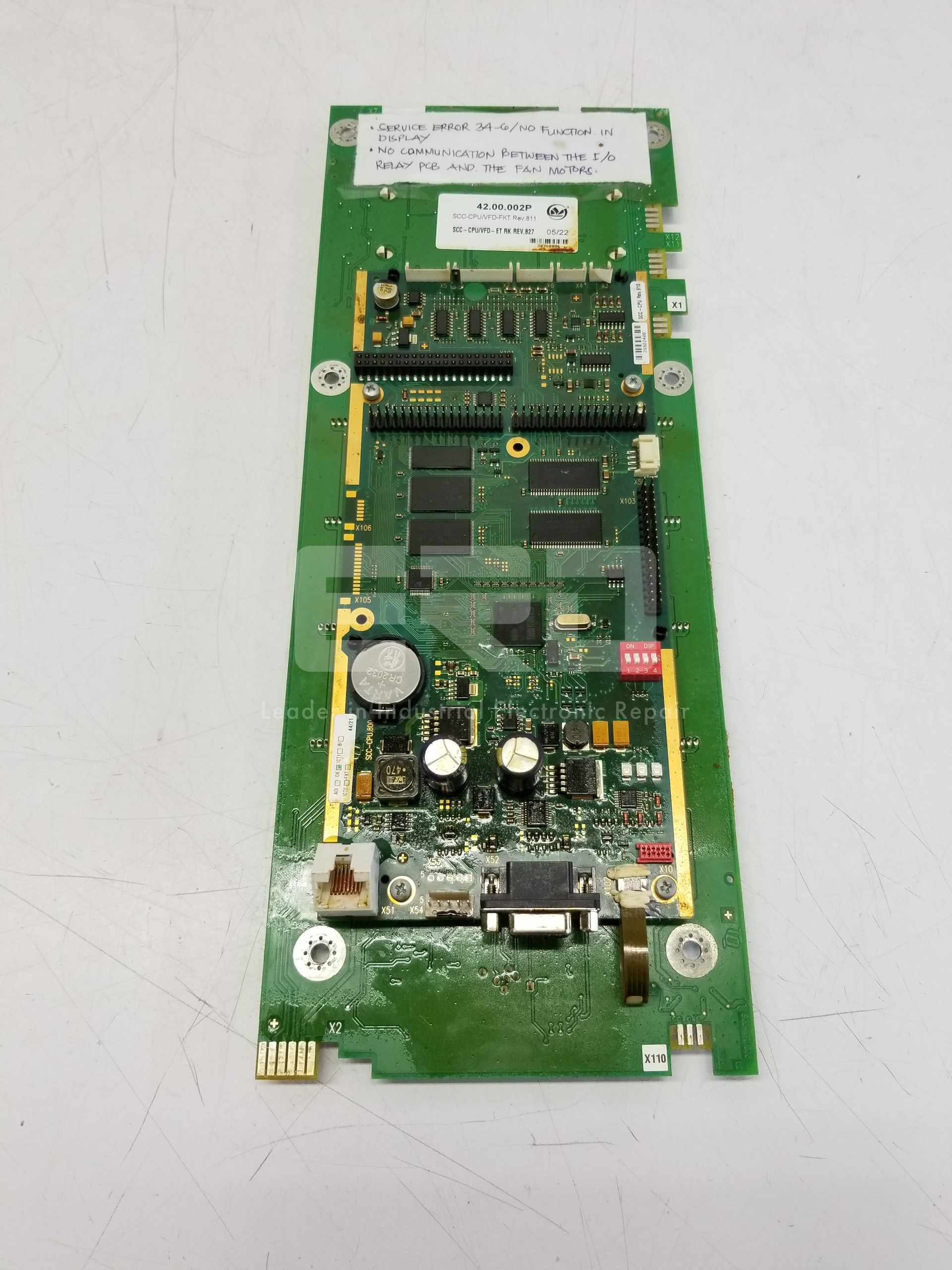 Heaven Marine and Electronics scc-cpu/vfd-fkt Rev. 811