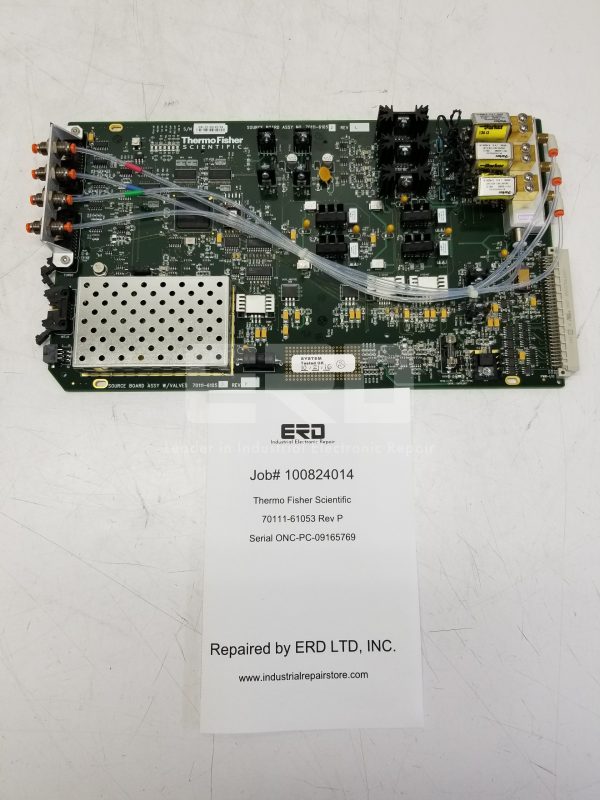 Thermo Fisher Scientific 70111-61053 Rev P Source Board with Valves