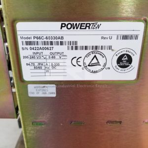 Power Ten P66C-60330AB Rev U