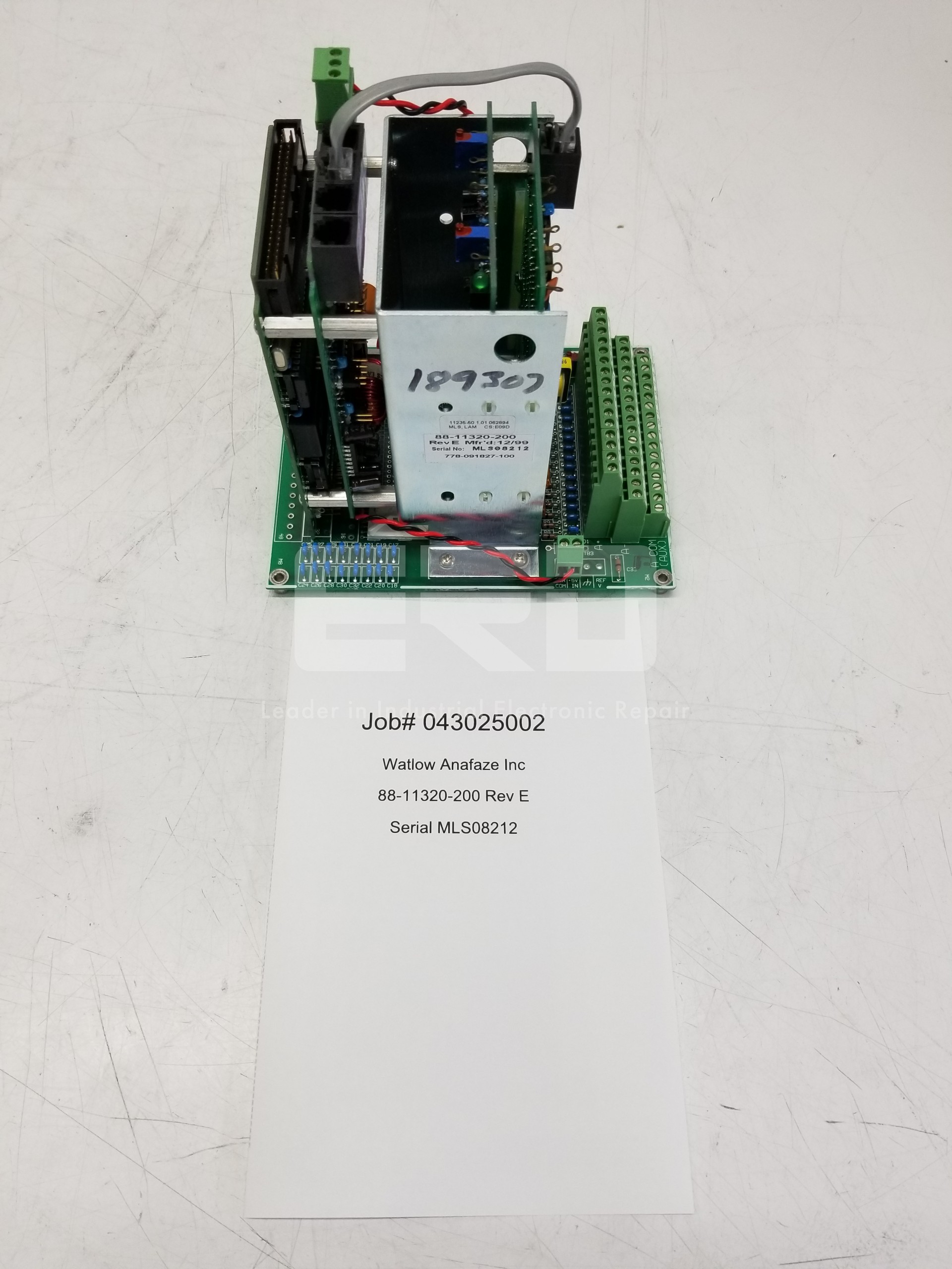 Watlow Anafaze Inc 88-11320-200 Rev E