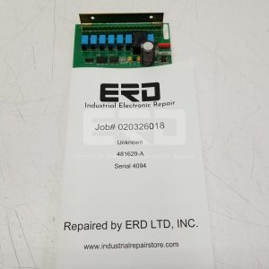 Unknown 481629-A Relay Board for Card Reader